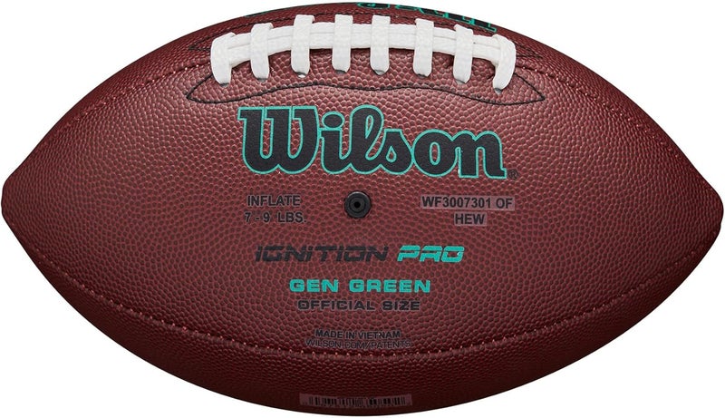 Wilson NFL Ignition Pro Eco Footballs - Brown - Image 2